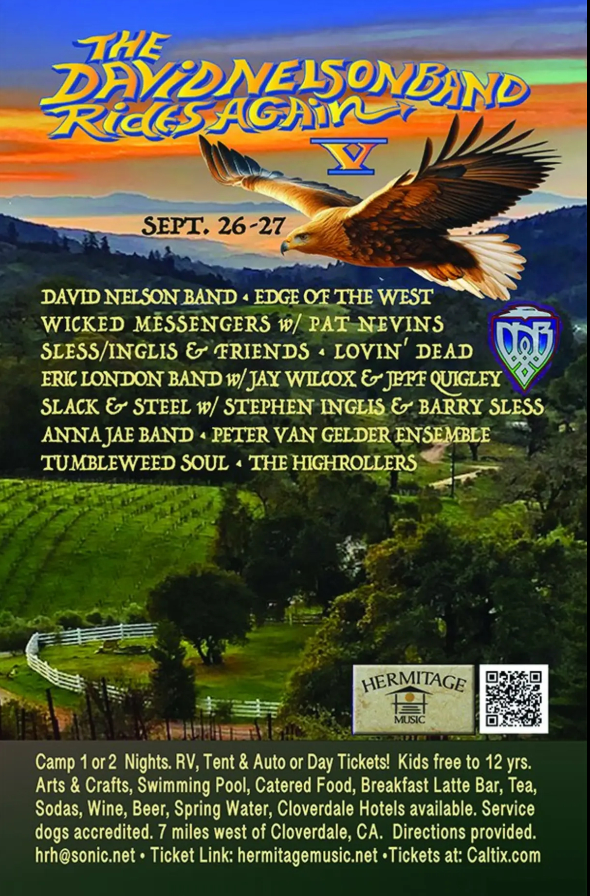 Wicked Messengers at the David Nelson Rides Again